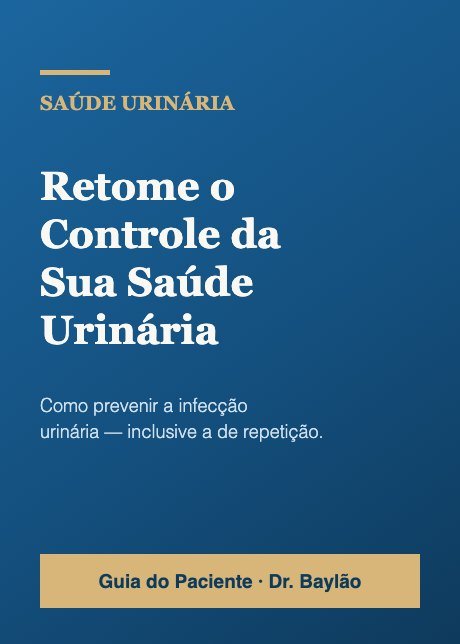 Guia Retome o Controle da Sua Saúde Urinária